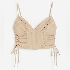 Women’s Cropped corset top size Xl